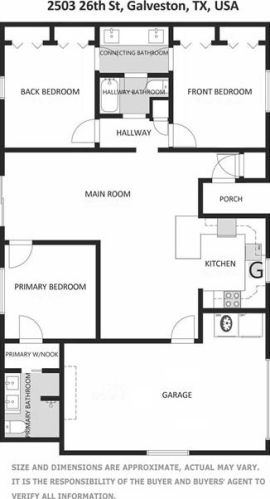 2503 46, Galveston TX  77551-5702 exterior