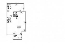 29 Smith Ct, Newton MA  02465-1411 floor plan