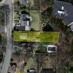 49 Moulton St, Newton MA 02462-1407 aerial view