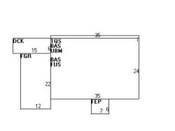 300 Kenrick St, Newton MA 02458-2707 floor plan