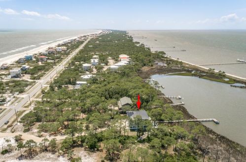 1673 Gulf Beach Dr, Saint George Island FL  32328-3107 exterior