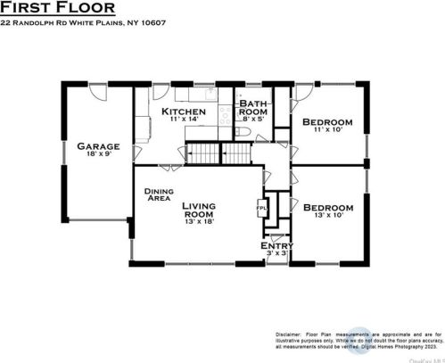 22 Randolph Rd, White Plains NY  10607-1516 exterior