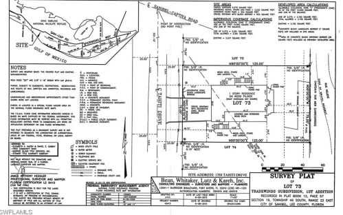 1388 Tahiti Dr, Sanibel FL  33957-2614 exterior