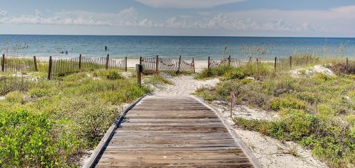 1820 Sunset Dr, Saint George Island FL  32328-3120 exterior