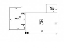 149 Temple St, Newton MA  02465-2331 floor plan