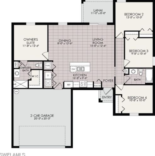 2505 27th Pl, Cape Coral, FL 33914-3836