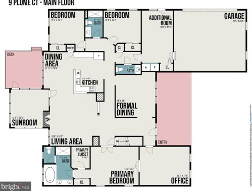 9 Plume Ct, Fredericksburg VA  22406-5141 exterior