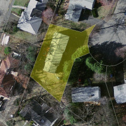 19 Brandeis Cir, Newton MA  02459-2717 aerial view