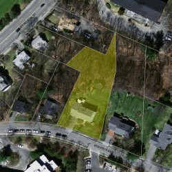 147 Stanton Ave, Newton MA 02466-3005 aerial view