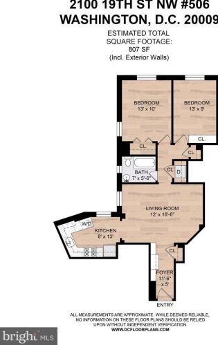 2100 19th St, Washington DC  20009-1344 exterior