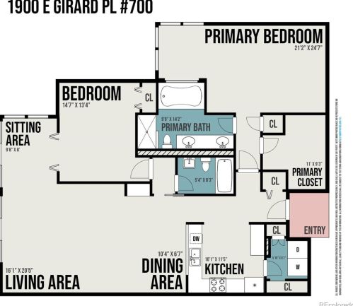 1900 Girard Pl, Englewood CO 80113-3151 exterior