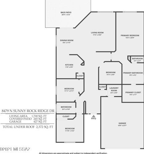 8479 Sunny Rock Ridge Dr, Tucson, AZ 85743-1442