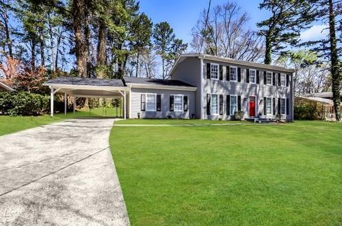 4248 Executive Dr, Stone Mountain GA  30083-1749 exterior