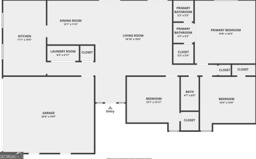 5218 Golfcrest Trce, Stone Mountain GA  30088-4124 exterior