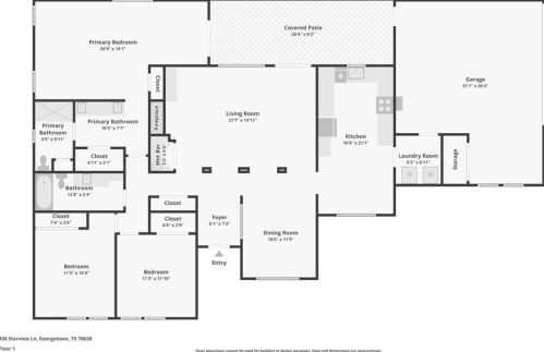 438 Starview Ln, Georgetown TX 78628-3832 exterior