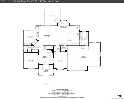 6910 Netherland Way, Denver CO 80015-6452 exterior