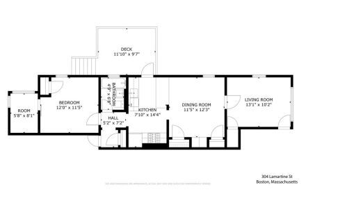 304 Lamartine St, Boston MA  exterior