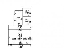 14 Magnolia Ave, Newton MA  02458-2711 floor plan