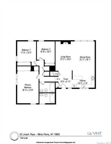 42 Lincoln Pl, White Plains NY  10603-2152 exterior