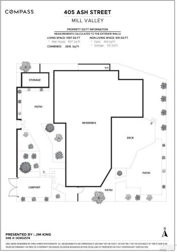 405 Ash St, Mill Valley CA  94941-3912 exterior