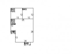 3 Pond Ave, Newton MA  02458-1408 floor plan