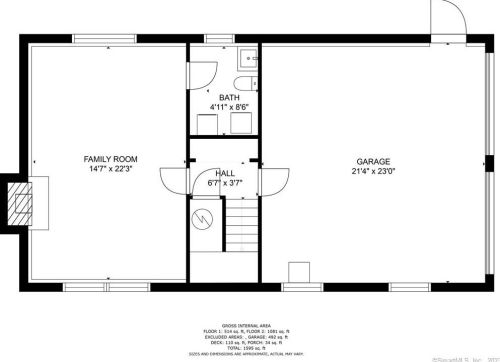 1554 Route 12, Gales Ferry CT  06335-1838 exterior