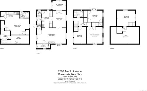 2893 Arnold Ave, Rockville Centre NY  11572-2032 exterior