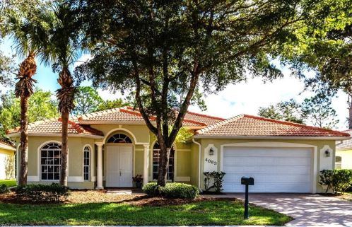 4083 Stow Way, Naples FL  34116-7311 exterior