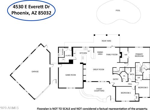4530 Everett Dr, Phoenix AZ  85032-4858 exterior