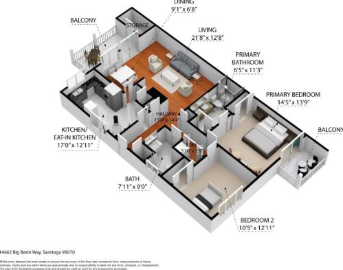 14662 Big Basin Way, Saratoga CA  95070-6047 exterior