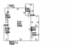 20 Orchard St, Newton MA  02458-1717 floor plan