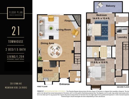 201 Flynn Ave, Mountain View CA  94043-3912 exterior
