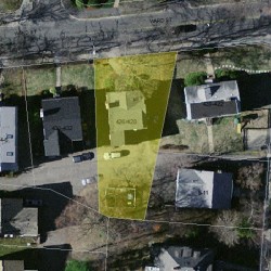 426 Ward St, Newton MA 02459-1257 aerial view