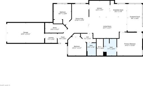 1957 Crestview Way, Naples FL  34119-3365 exterior