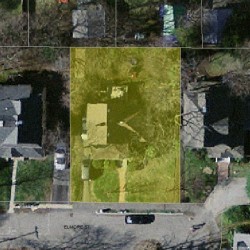 25 Elmore St, Newton MA 02459-1118 aerial view