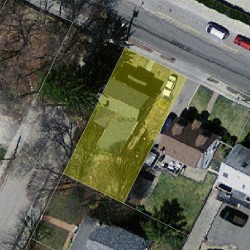 128 Derby St, Newton MA 02465-1556 aerial view