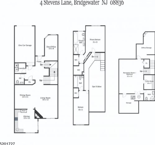 4 Stevens Ln, Martinsville NJ  08836-2249 exterior