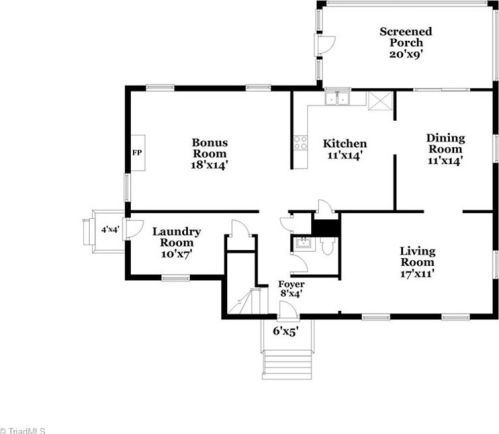 515 Gretchen Ct, Greensboro, NC 27410-3105
