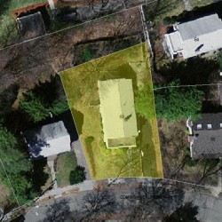 69 Commonwealth Park, Newton MA  02459-1024 aerial view
