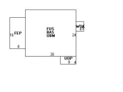11 Baker Pl, Newton MA  02462-1303 floor plan