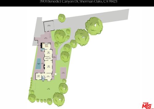 3911 Benedict Canyon Dr, Van Nuys CA  91423-4625 exterior