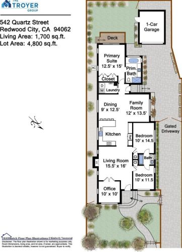 542 Quartz St, Redwood City CA  94062-2228 exterior