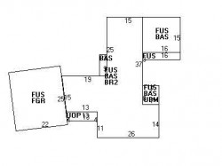195 Beethoven Ave, Newton MA  02468-1731 floor plan