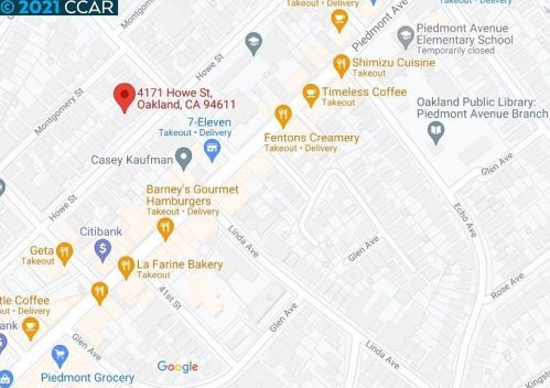 4171 Howe St, Oakland CA  94611-5117 exterior