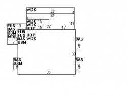 47 Newtonville Ave, Newton MA  02458-1900 floor plan