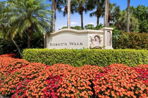 1054 Egrets Walk Cir, Naples FL  34108-2408 exterior