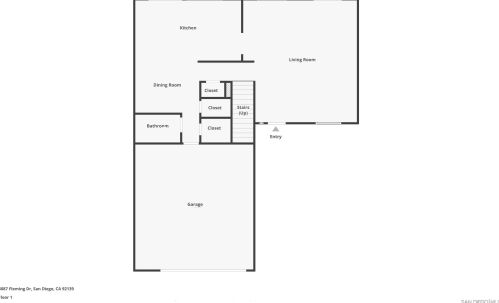 3087 Fleming Dr, San Diego CA exterior