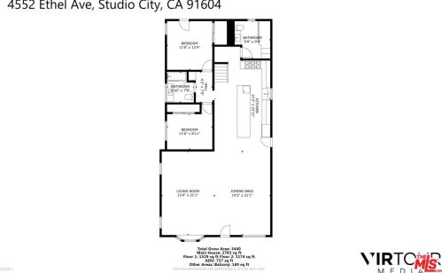 4552 Ethel Ave, North Hollywood CA  91605-4703 exterior