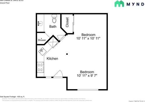 1660 Linwood St, San Diego CA 92110-2830 exterior