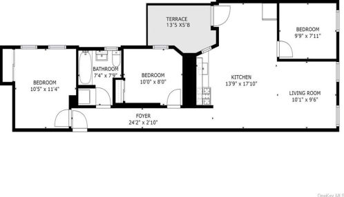 319 105th St, New York NY  10025-3402 exterior